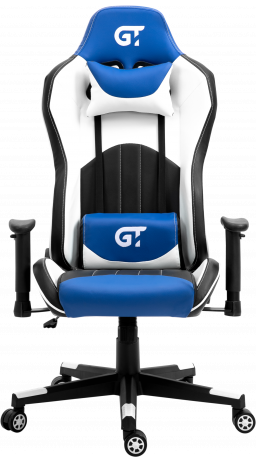 11Геймерське крісло GT Racer X-5813 Black/Blue/White